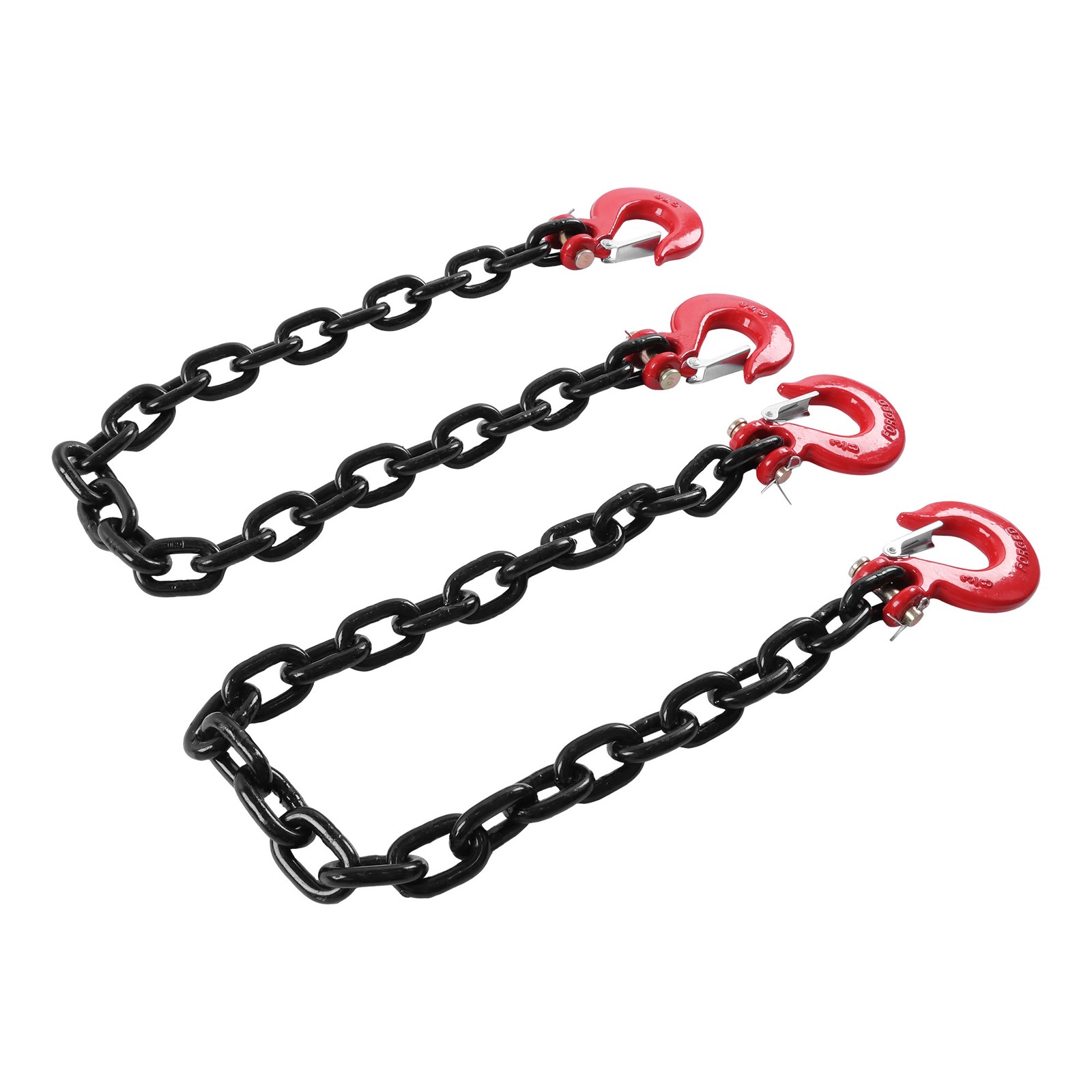 G80 Tow Chains Trailer Safety Chains With G70 3/8" × 36 " Double hook