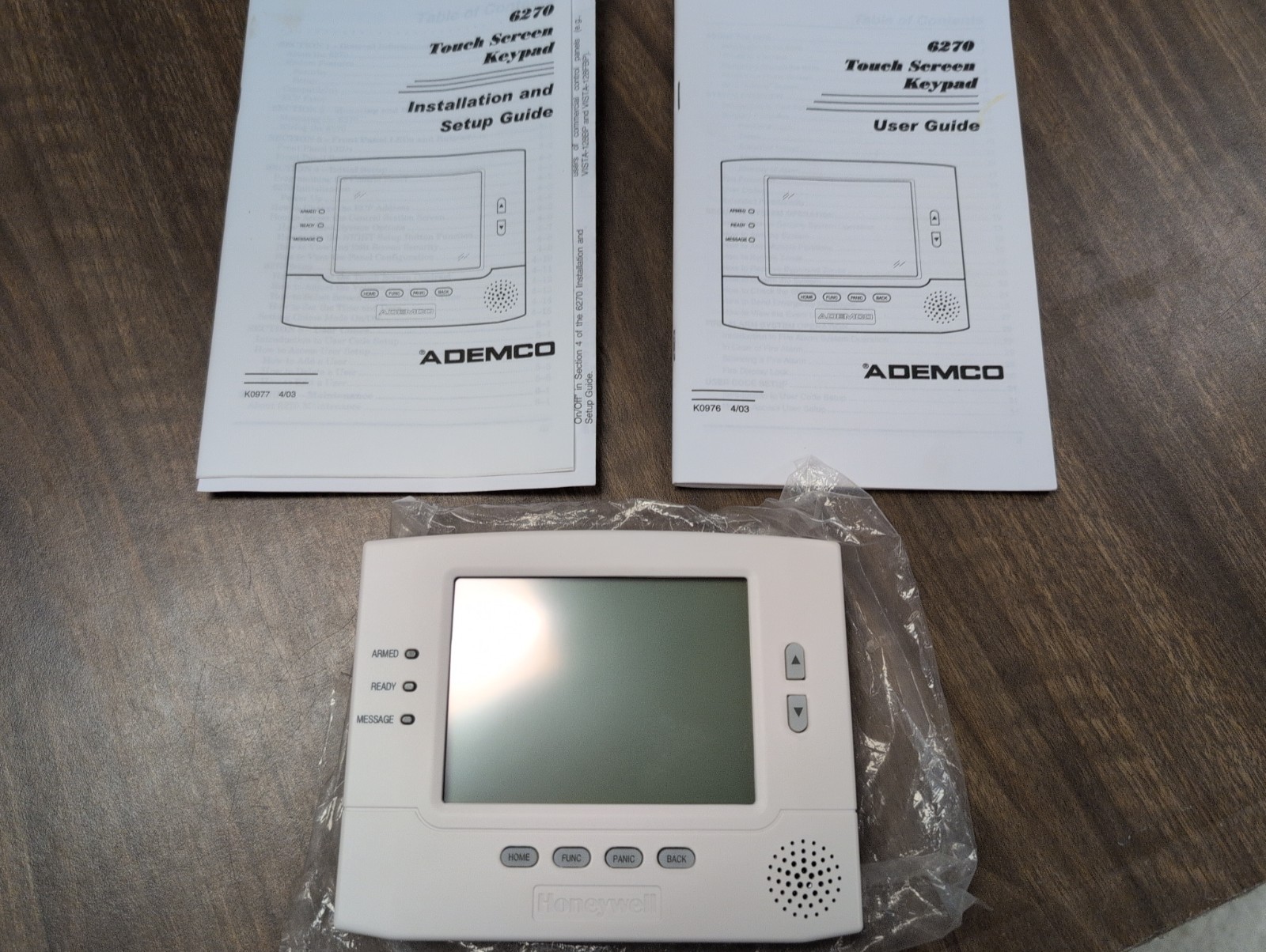 Ademco Honeywell 6270 Touch-Screen Graphic Alarm Security Keypad Foresight