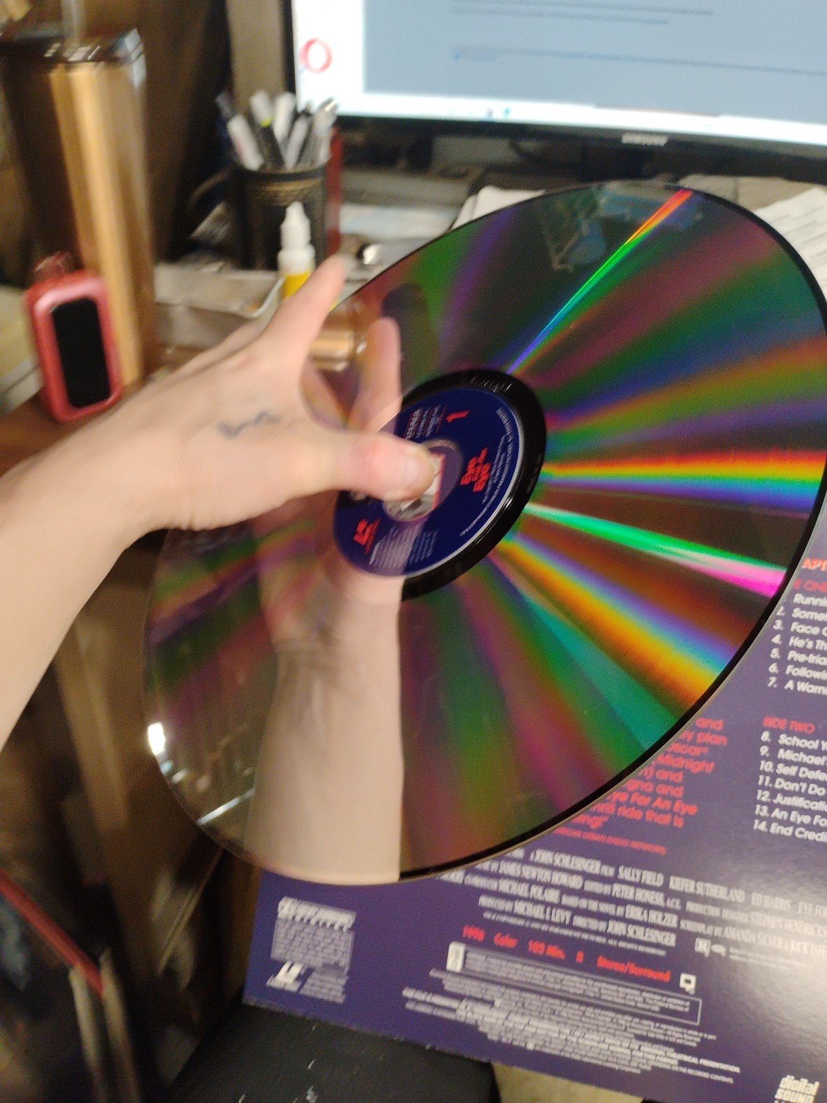 Eye for an Eye (Laserdisc, 1996) Great Condition