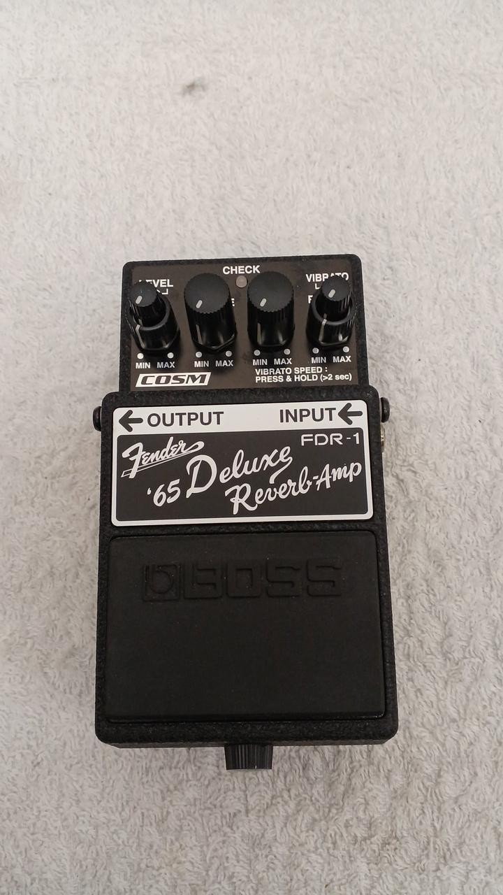 BOSS FDR-1 Deluxe Reverb Guitar Effects Pedal Used