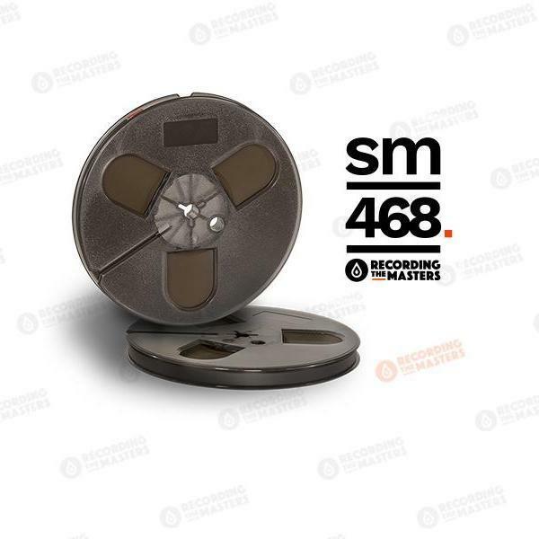 Recording The Masters SM 468 1/4" X 600' REEL TO REEL Master Tape NEW