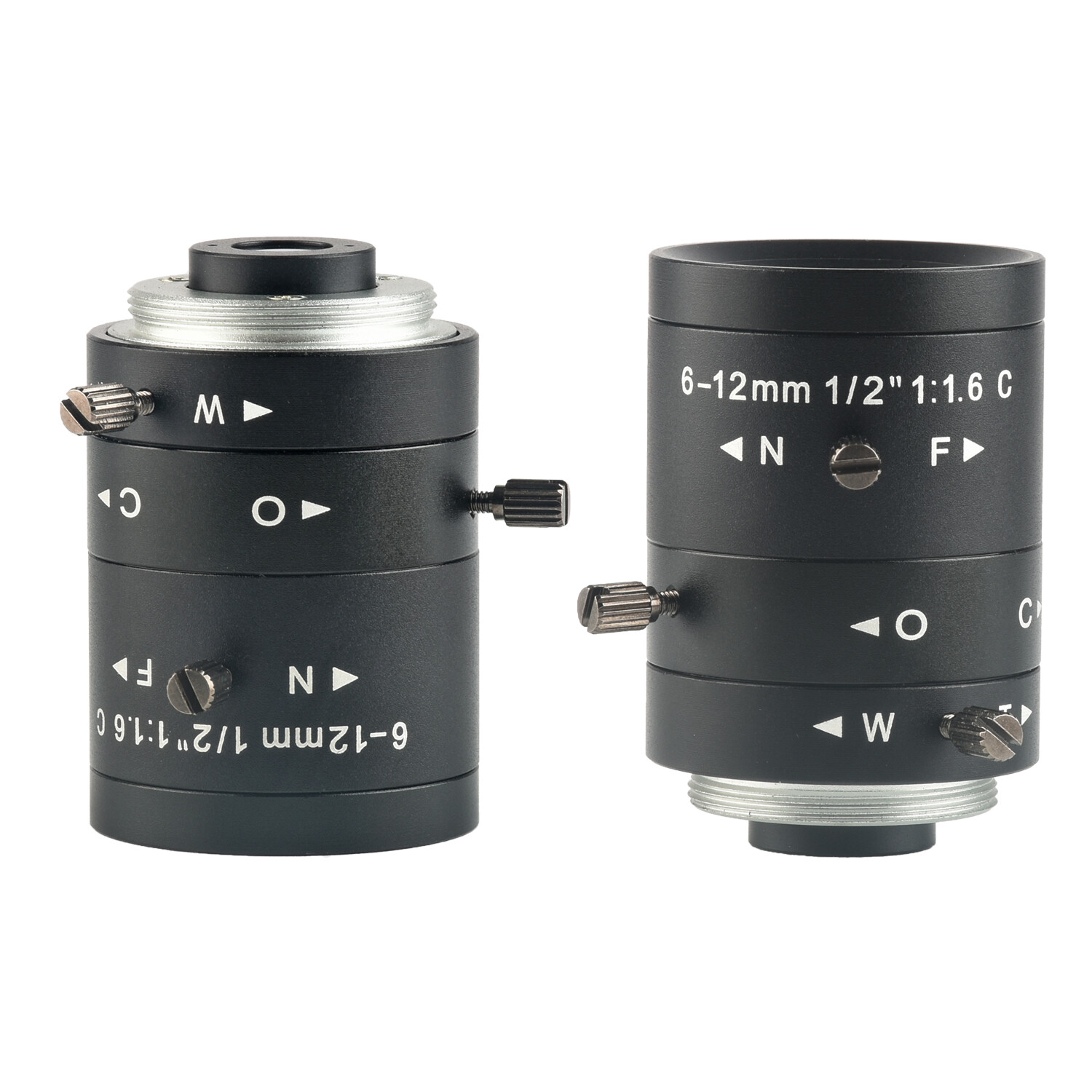 3 Million Pixel 6-12mm Industrial Lens Manual Zoom No Distortion Inspection Lens