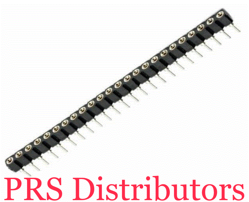 40 Pin PCB IC Transistor Socket Breakable Single Row Round Pin Female Header 1PC