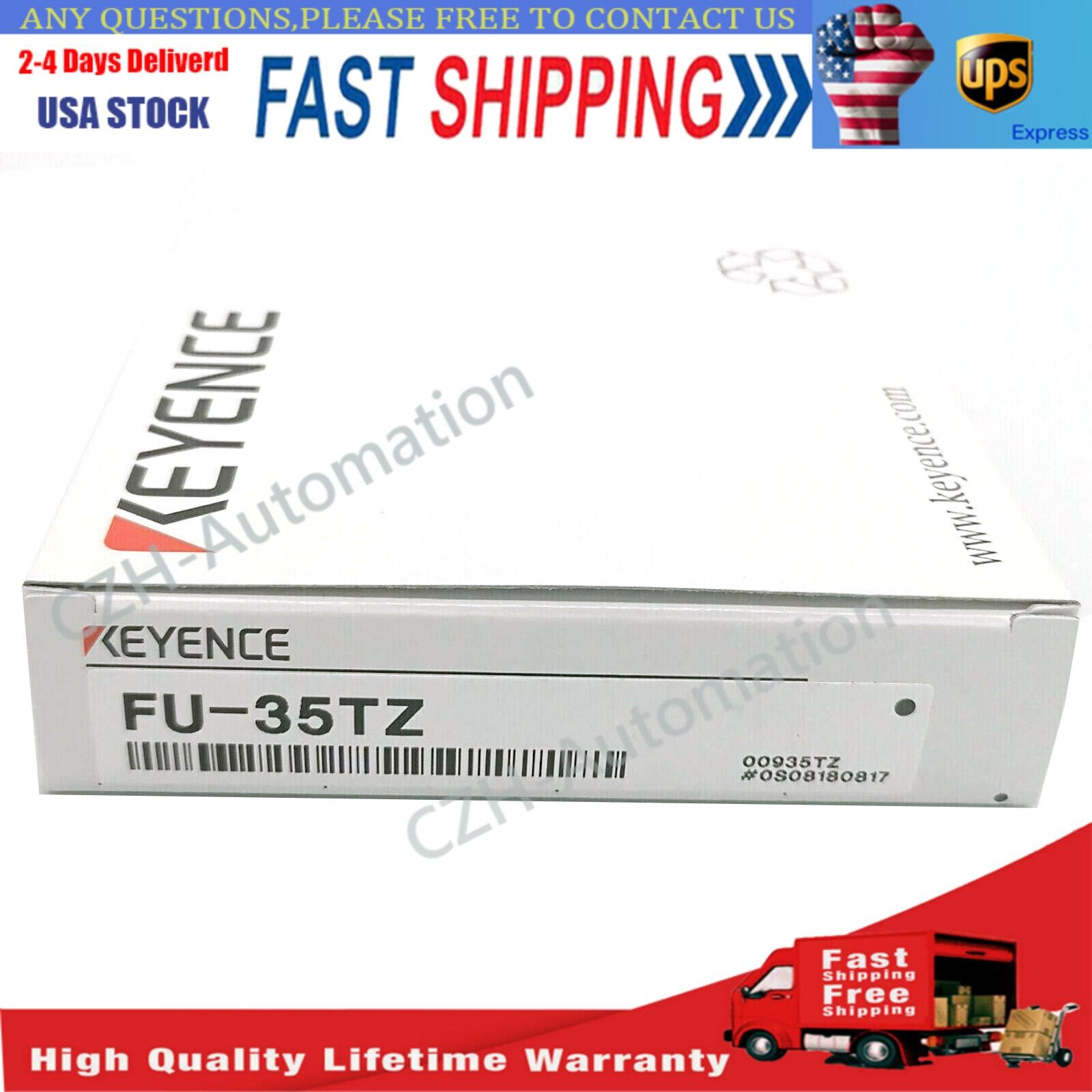 1PC Keyence FU-35TZ Fiber Optic Sensor New In Box Fast Shipping