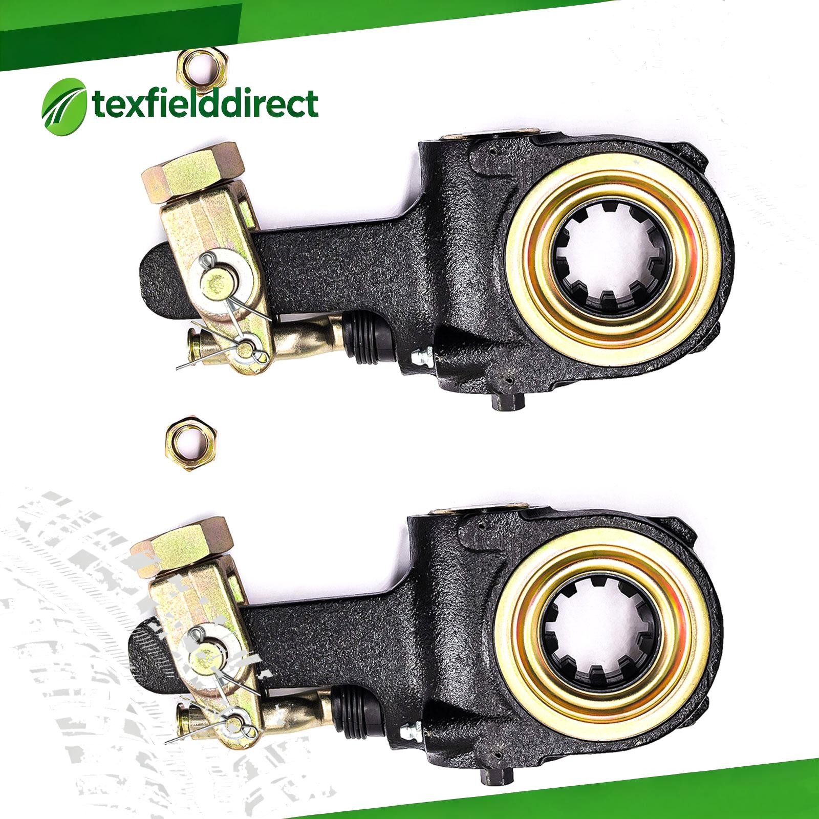 2Pcs 10 Spline 5.5" Auto Slack Adjuster w/ Collar Lock Clevis For Meritor AS1132