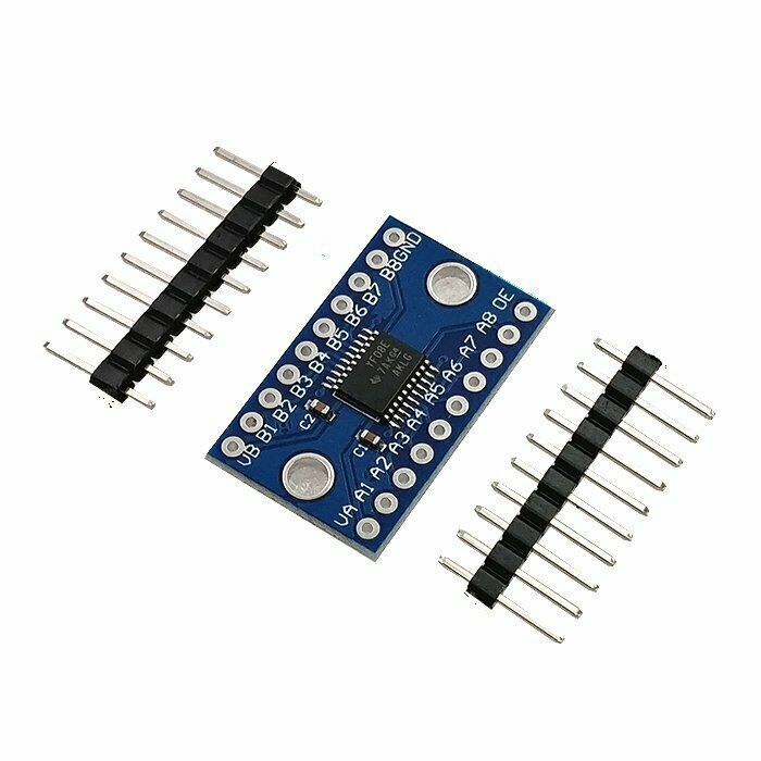 8 Channel Logic Level Bi-directional Converter Module TXS0108E  Arduino
