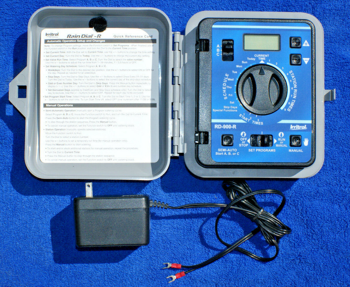 NEW- Irritrol / Hardie Rain Dial RD-900 R / RD-900 INT COMPLETE SYS-5yr WARRANTY