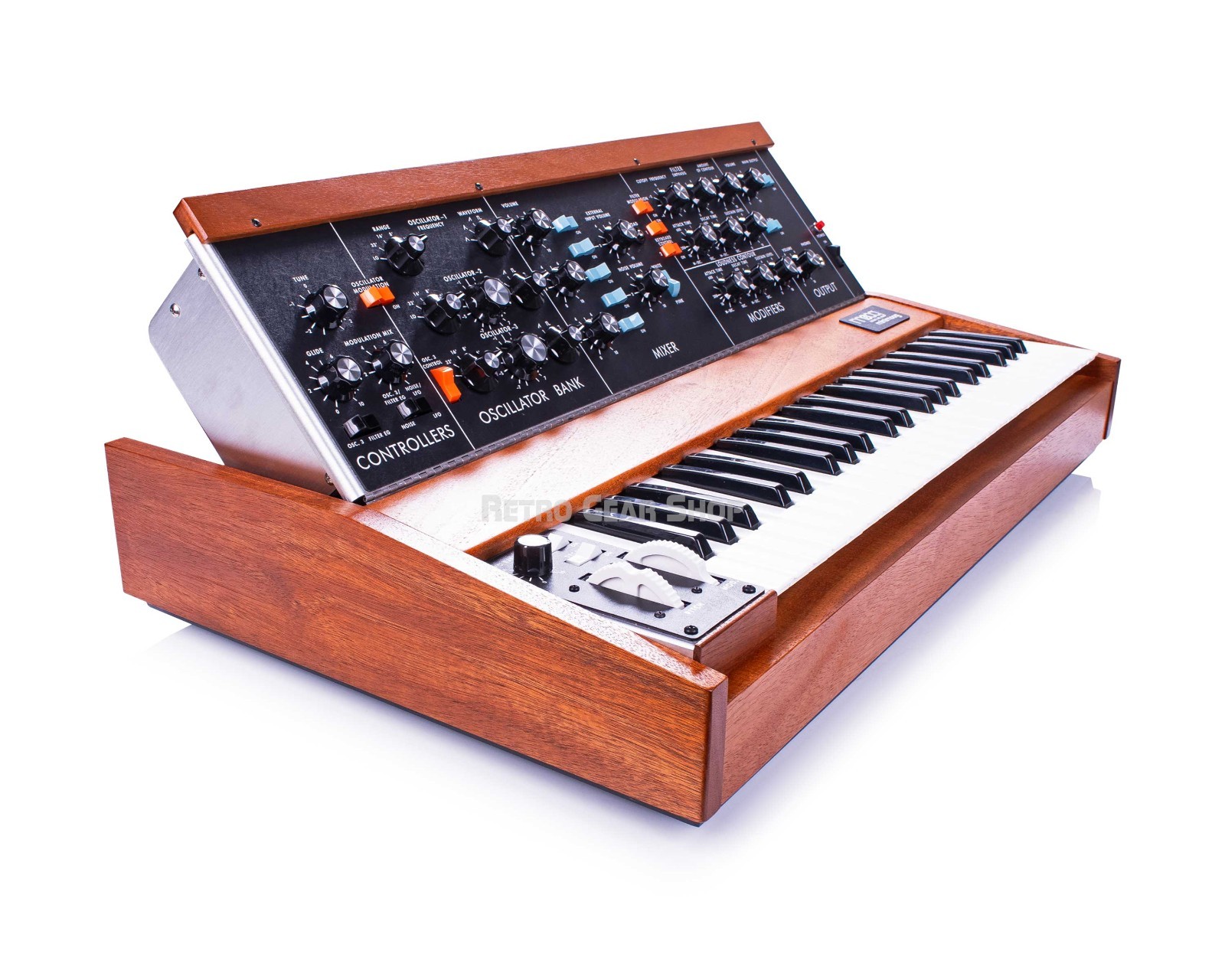 Moog Minimoog Model D Reissue Mahogany Monophonic Synth Synthesizer
