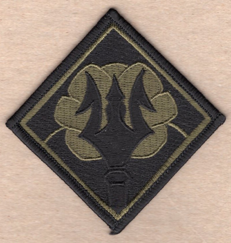 Army Patch: Mississippi National Guard - subdued, merrowed edge