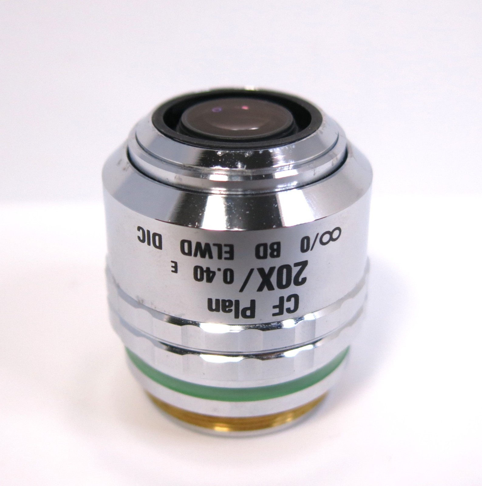 Nikon CF Plan 20x 0.40 E ∞/0 BD ELWD DIC Microscope Objective
