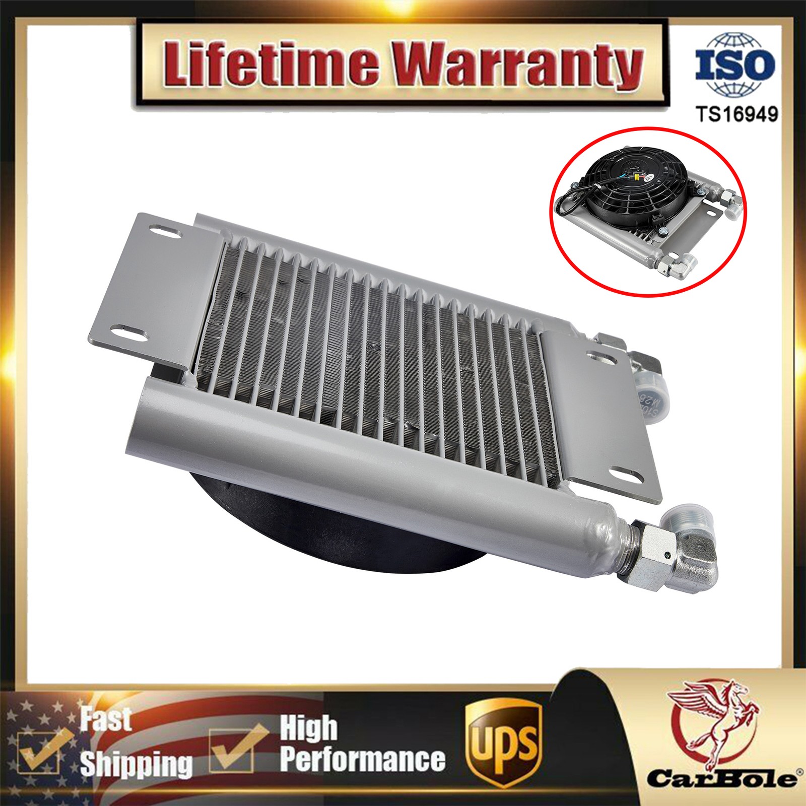 Radiator Plus Hydraulic Fan For AGT 1-1.8Ton Mini Excavators 60LFR
