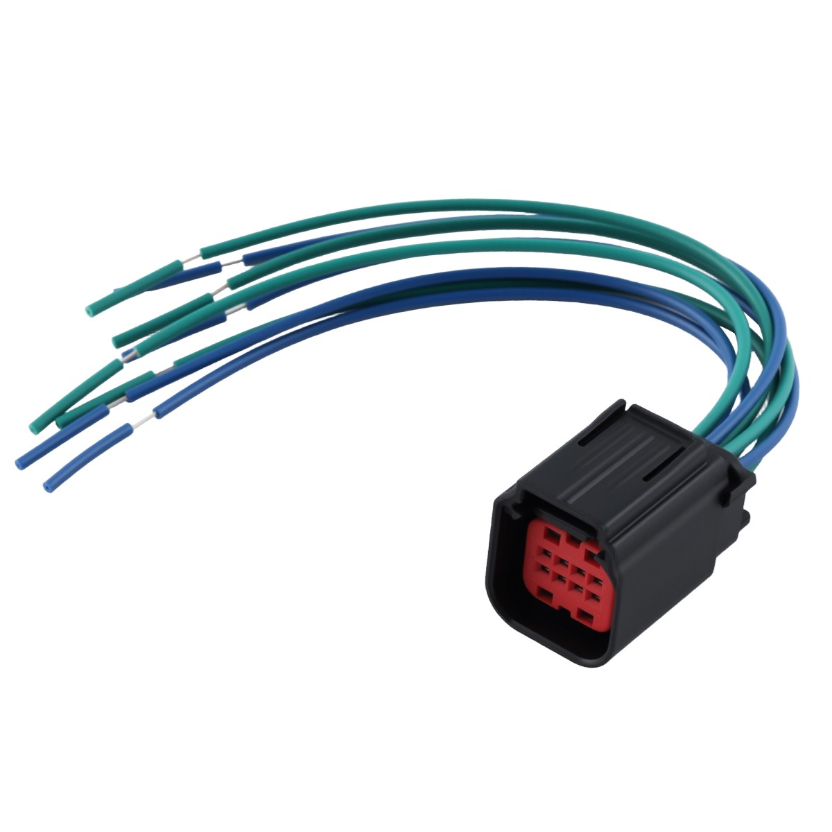 8-Way Front Radar/Sonar Sensor Connector Pigtail For 21-22 Ford Mustang Mach-E