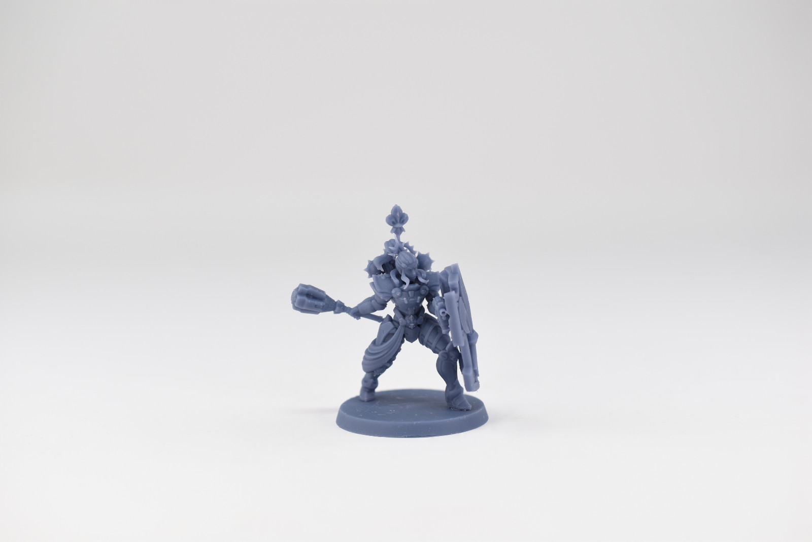 Space Nuns Sister Brigitte miniature by Minigames Miniatures. 28-32mm print