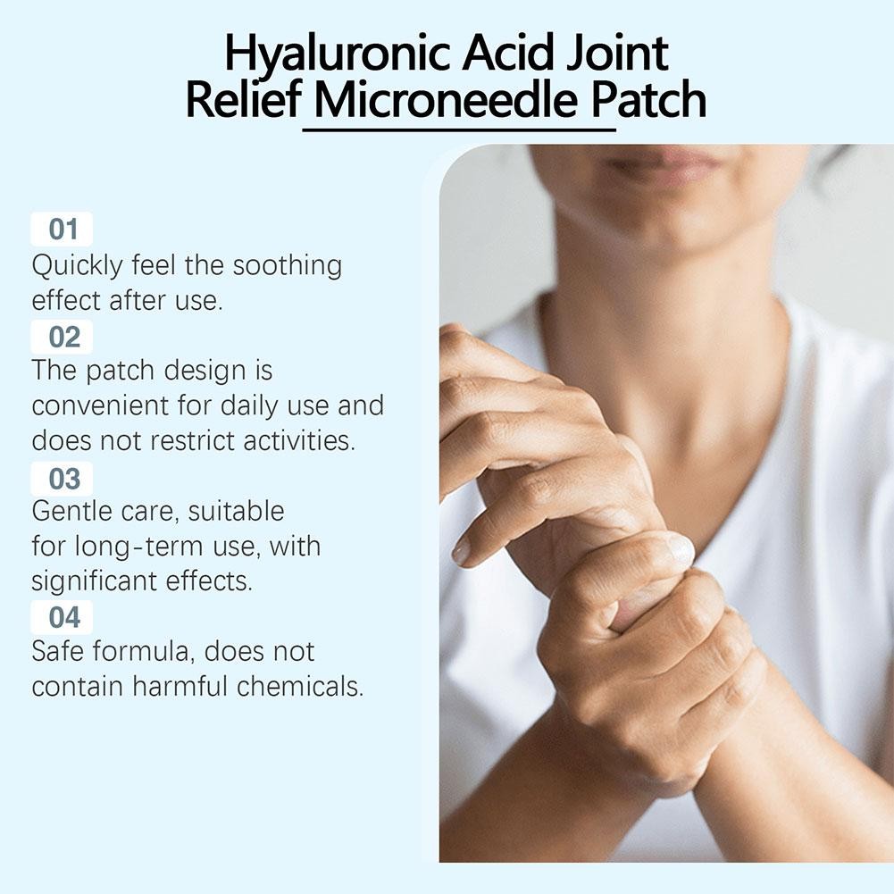 Joint Soothing Microneedle Patch Hyaluronic Reduces Joint Pain Patches PSM US .