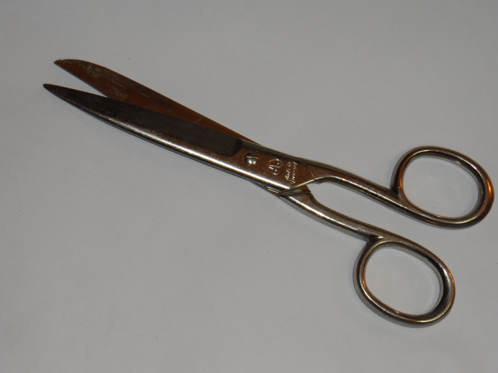 NEW ACME HOT FORGED 6" SCISSORS! NICKEL PLATED! GENERAL PURPOSE! MADE IN GERMANY