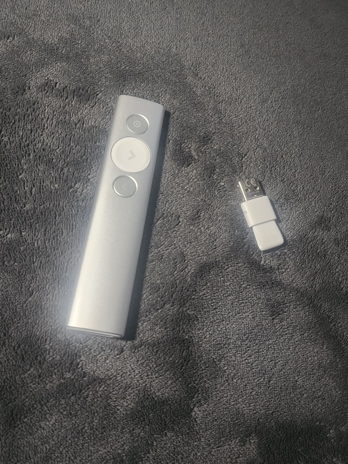 Logitech Spotlight Presentation Remote Silver “REMOTE ONLY”