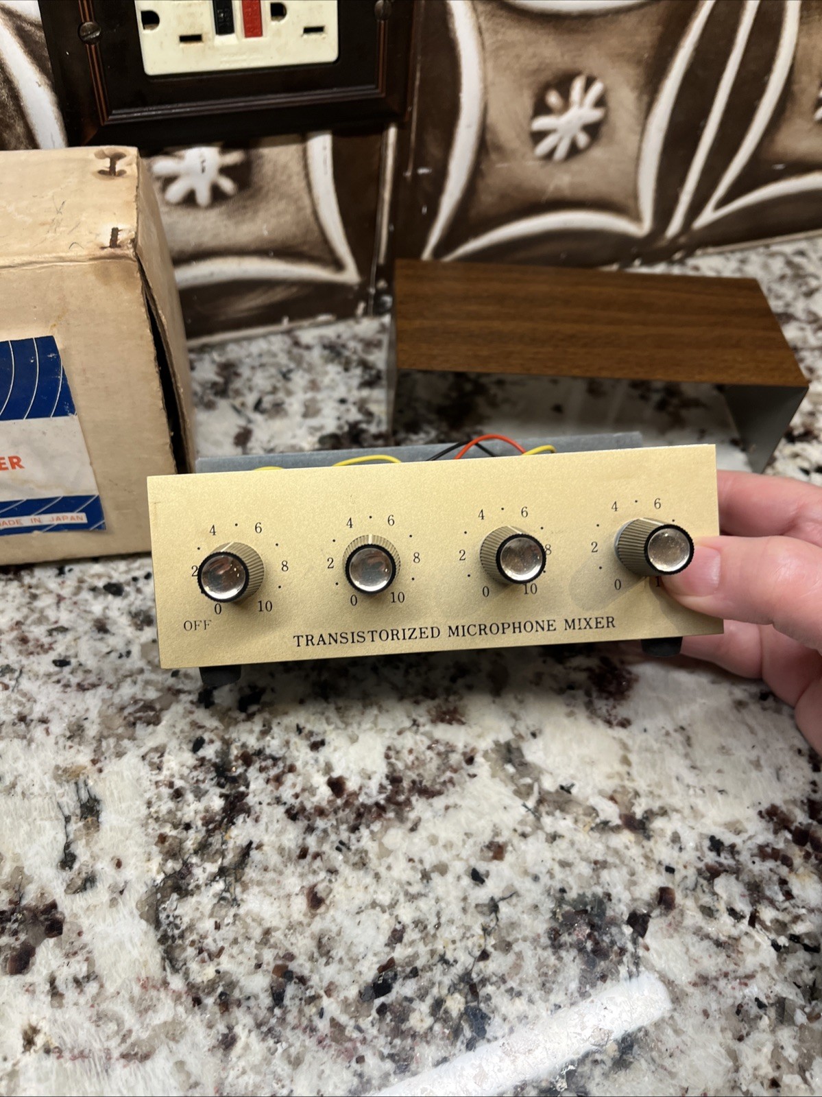 Davco Monaural Microphone Mixer OT-04 - NOS