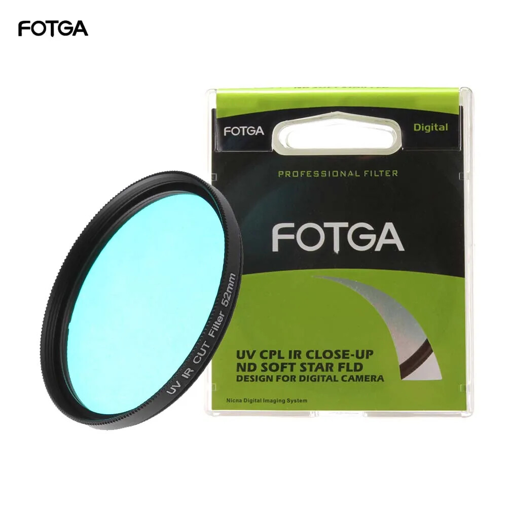 FOTGA Optical Glass UV-IR CUT filter 77mm UV Filter for Canon Nikon DSLR Camera