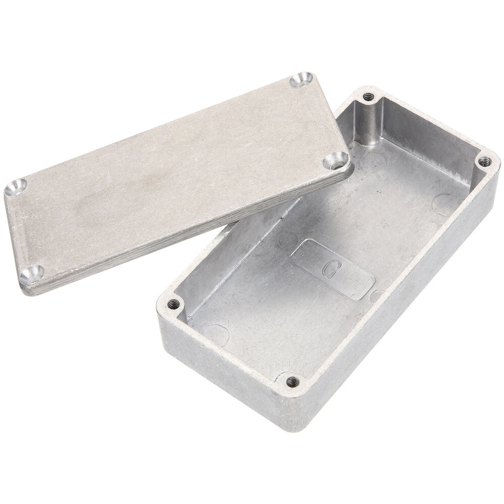 Replacement Aluminum Box Case Instrument Effector Enclosure Pedal Board