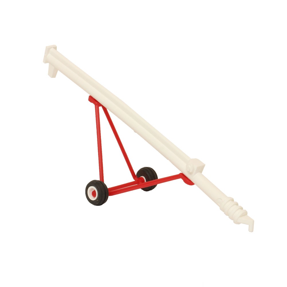 Standi Toys 1/64 Red and White Plastic Grain Auger (32 feet to scale) ST106