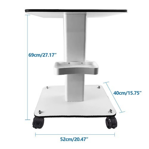 Rolling Salon Trolley Cart - Spacious Beauty SPA Organizer with Wheels