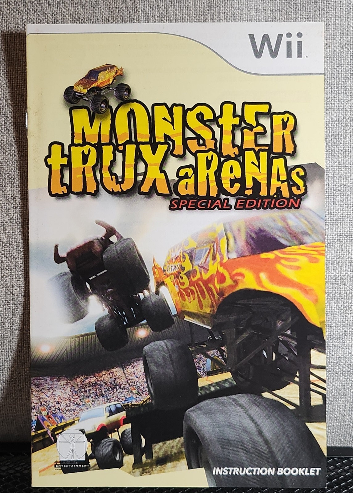 Monster Trux Arenas Special Edition - Insert Art Only - Nintendo Wii