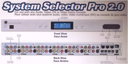 Pelican System Selector Pro 2.0 Audio Video Ethernet LAN Optical Hub Extender !