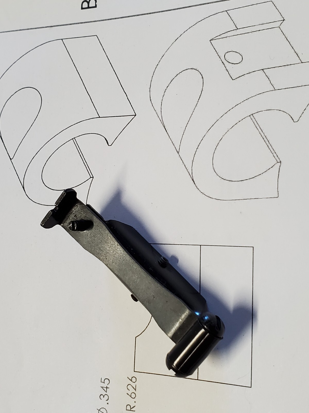 1 Sheridan/Benjamin rear sight elevation set screw