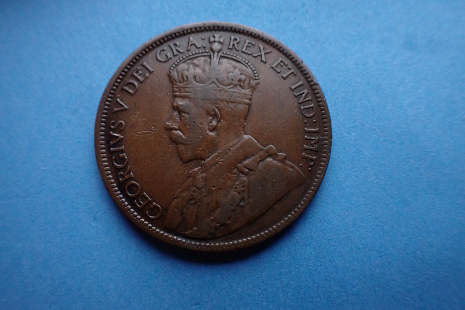 Canada, One Cent 1918, see images.