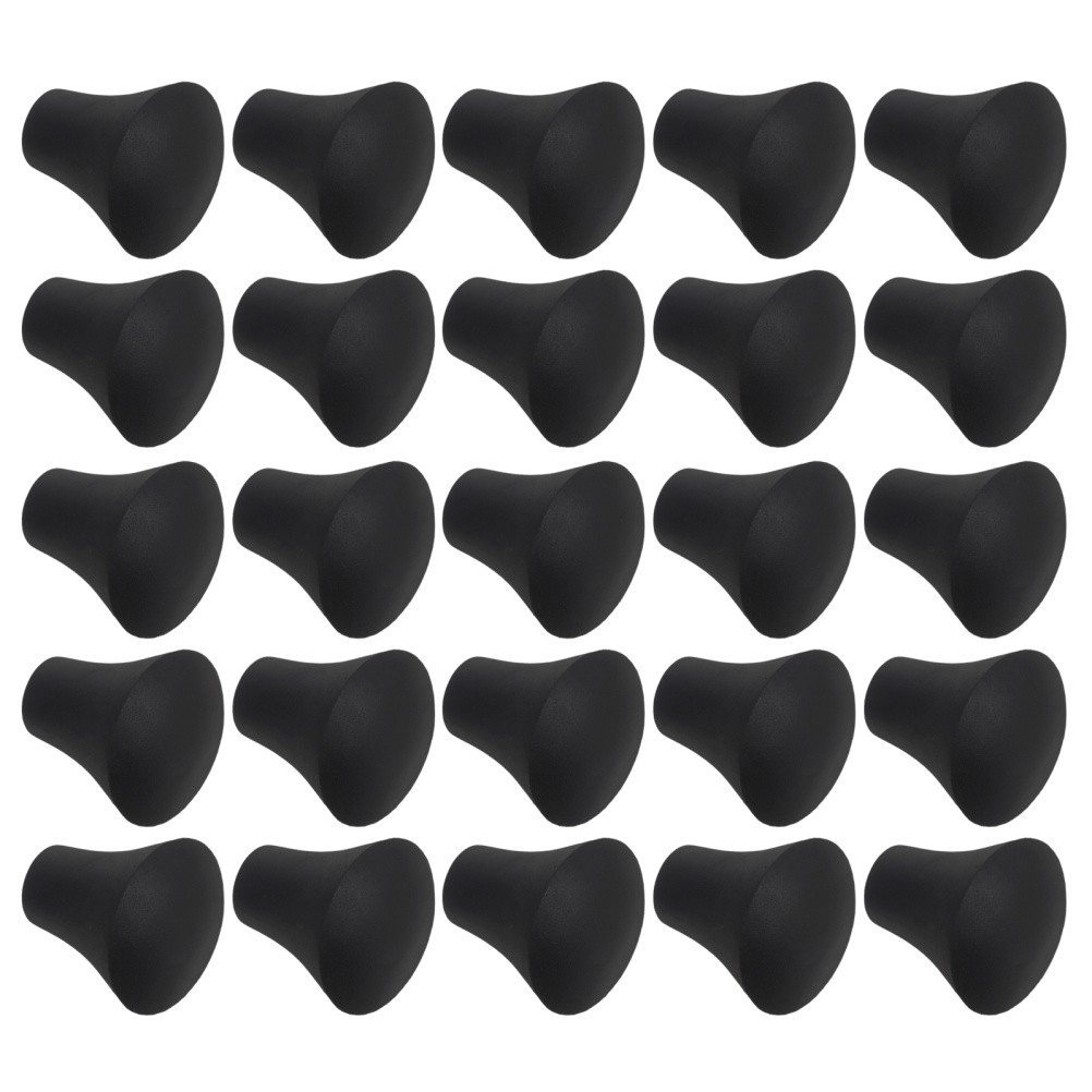 25 Pcs Floor Tom Anti-slip Cover Drum Leg Protector Rubber Feet for Kit