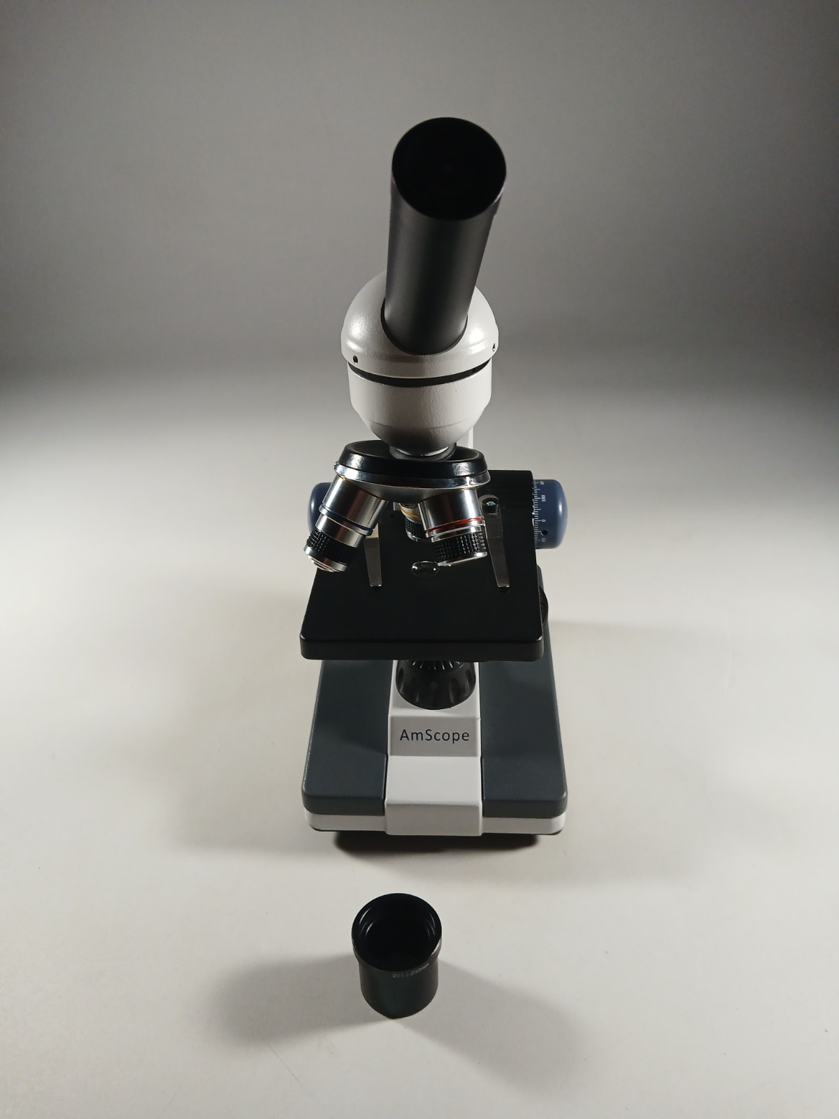 AmScope M148C 40x-1000x Student Biological Compound Microscope