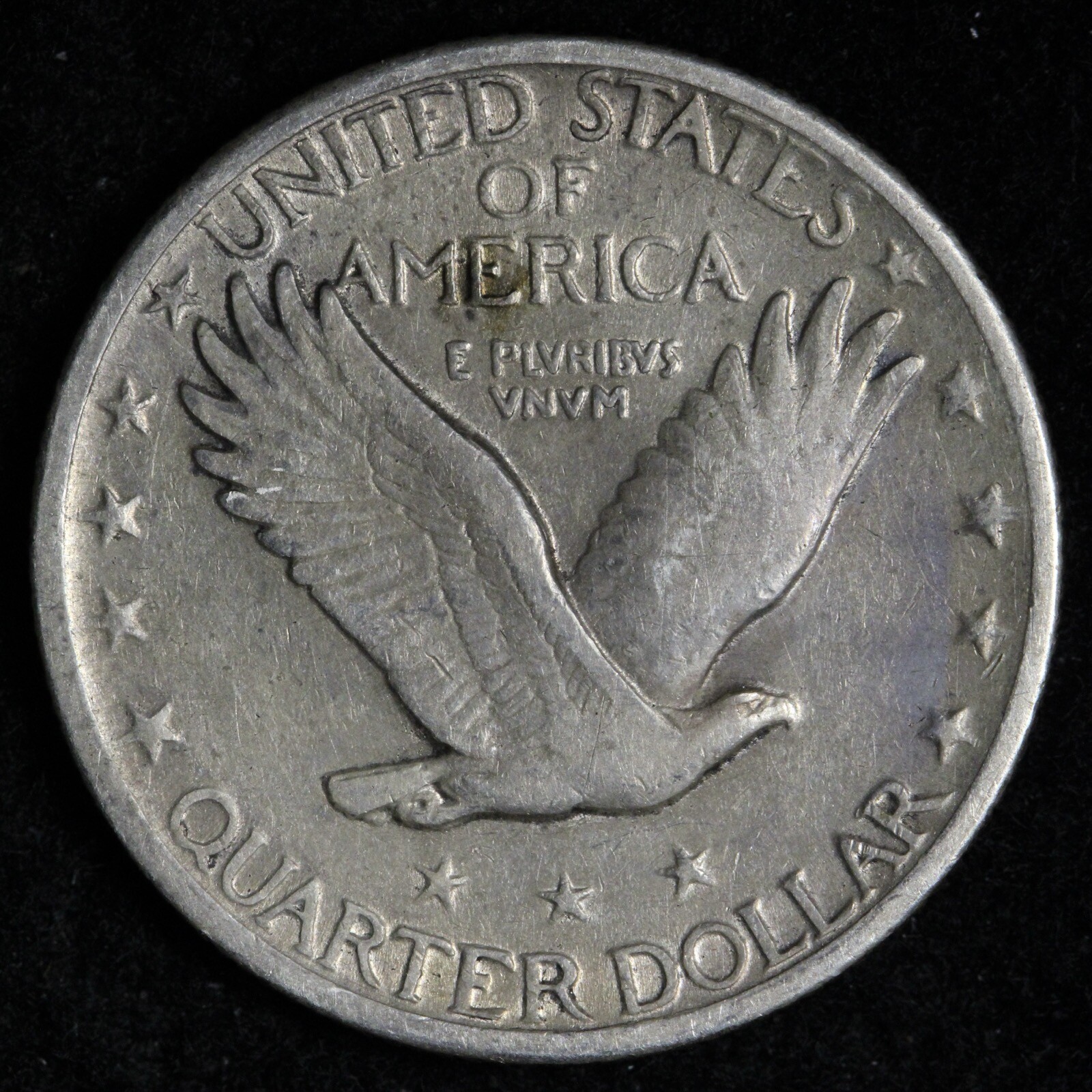 1927 Standing Liberty Silver Quarter XF E338 WACN