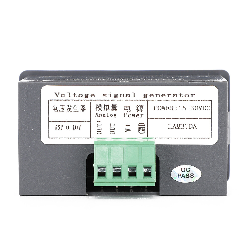 Digital Voltage Generator Adjustable Multiturn Potentiometer 0-10V
