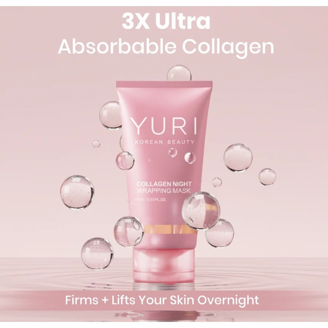 YURI Collagen Night Wrapping Mask new
