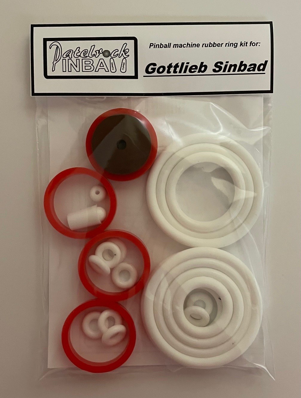 1978 Gottlieb Sinbad Pinball Machine Rubber Ring Kit