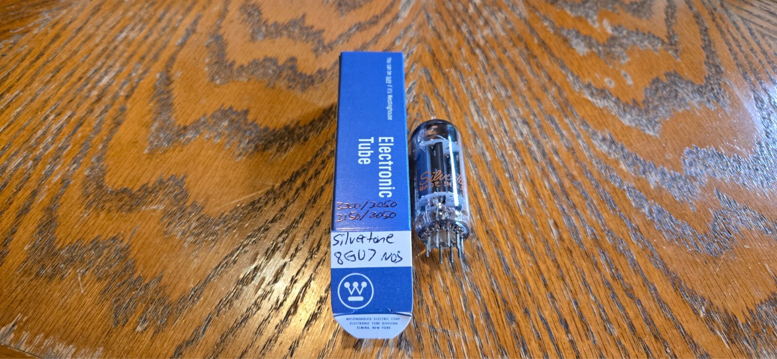 Silvertone 8GU7 NOS Vacuum Tube Tested