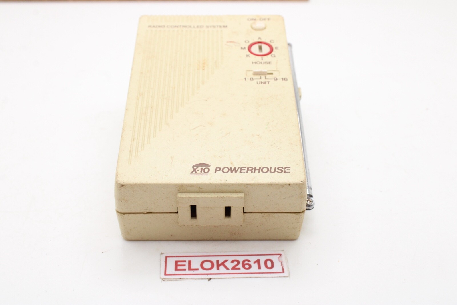 X10 PowerHouse Transceiver  RR501 Radio Controlled System With Antenna Tested