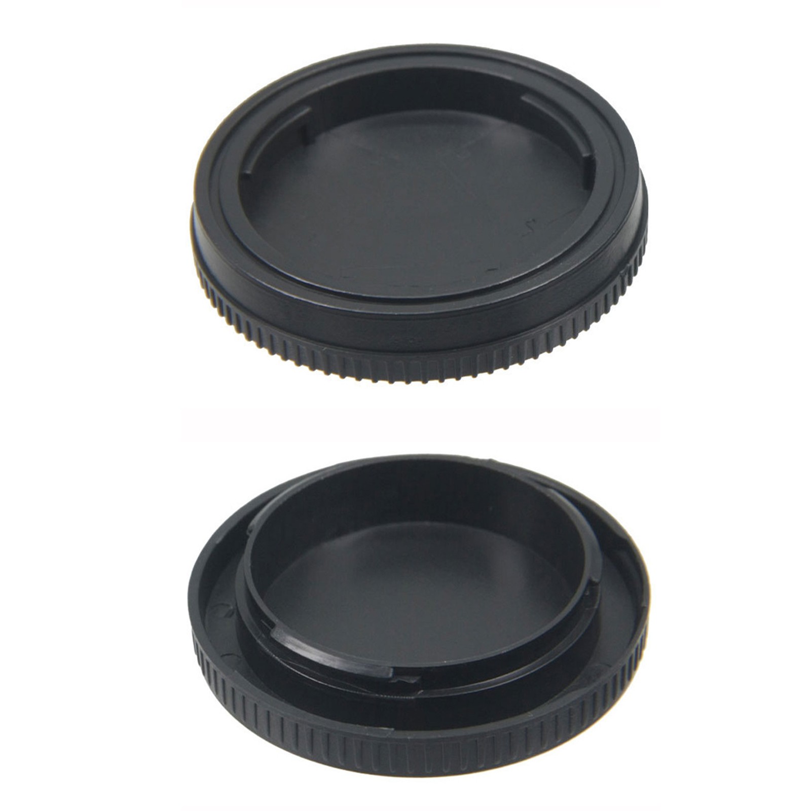 Replacement Camera Body Front Cap+Rear Lens Cap For Sony A5000 ILCE-A7 A6400 A7S