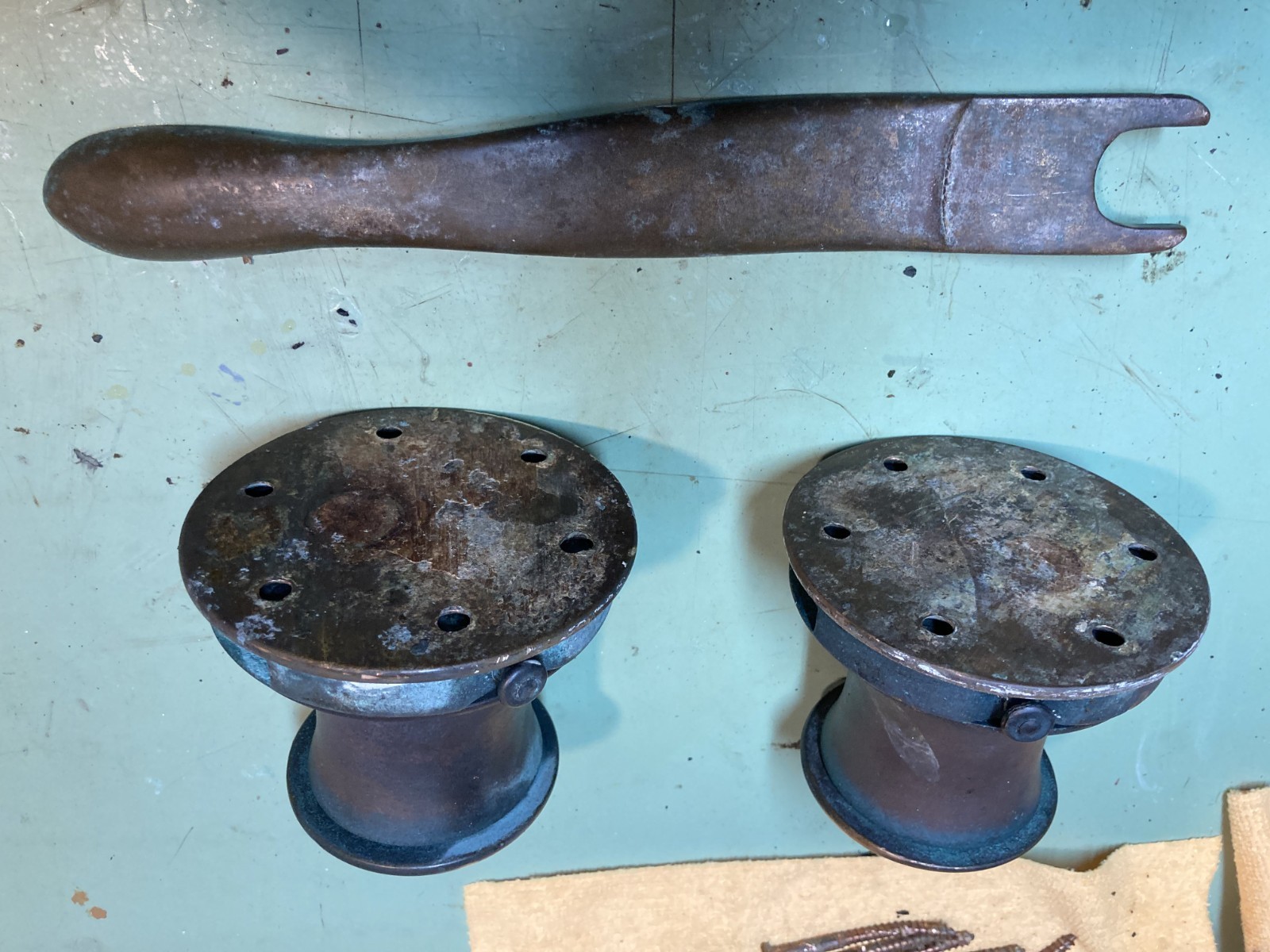Sailboat Merriman sheet winches