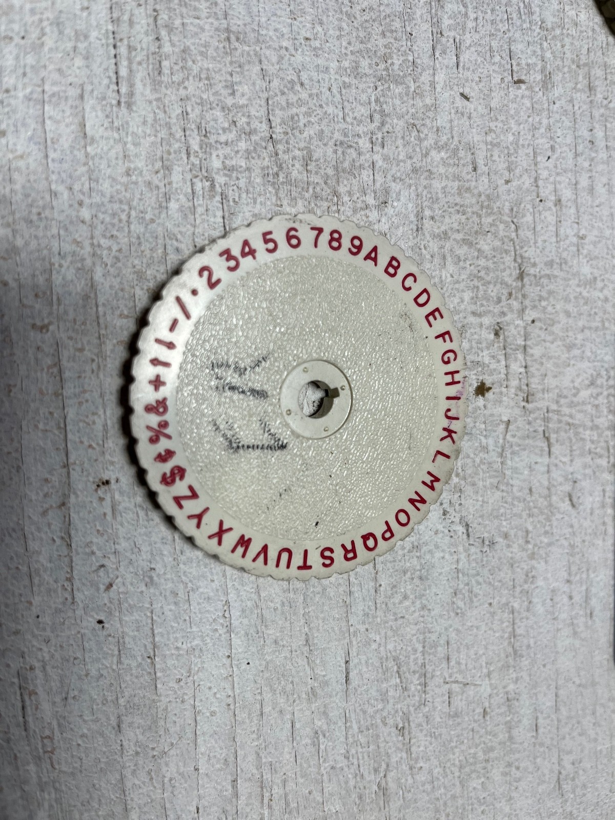 Vintage Dymo-Mite Tapewriter Label Maker with Extra Label Rolls