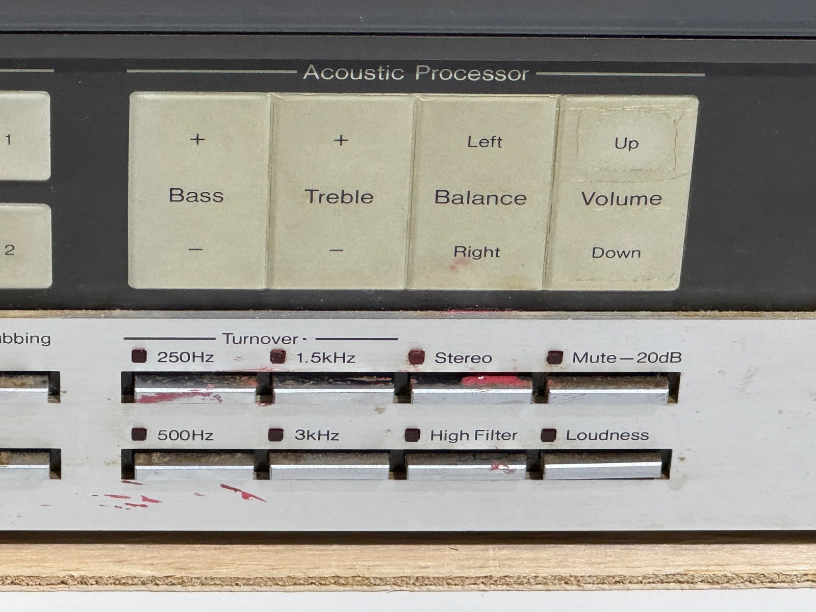 MCS Modular Component Systems AM/FM Tuner Stereo Receiver Model 3265 Sold AS-IS