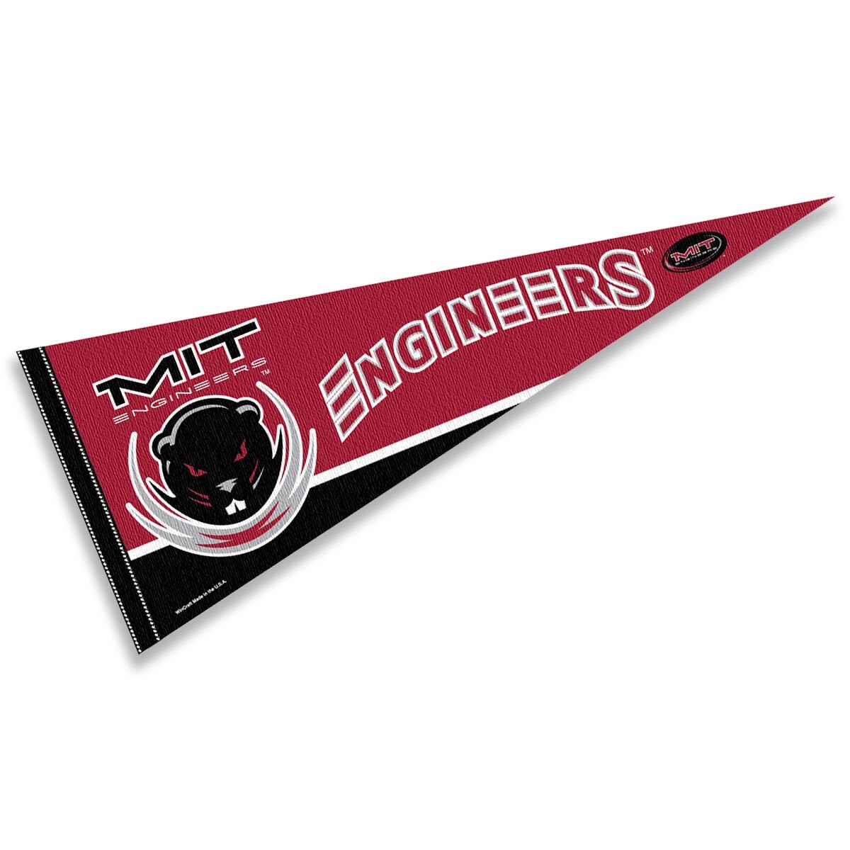 MIT Engineers Full Size 12 in X 30 in College NCAA Pennant