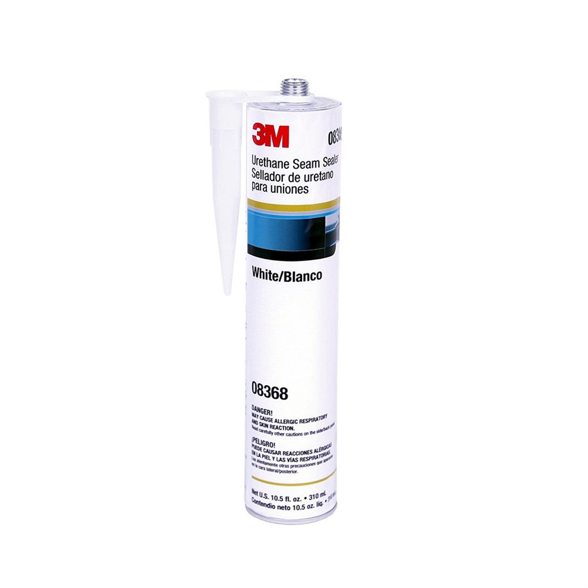 3M Urethane Seam Sealer 08368, White, 310mL Cartridge