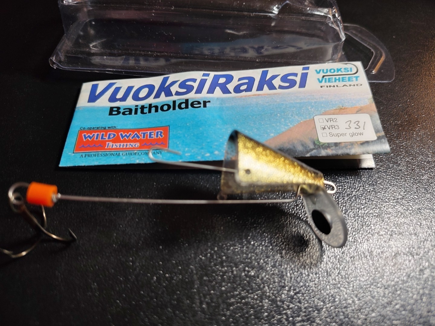 Vuoksi Vieheet Finland Vuoksi Raksi Bait Holder VR3 331 New In Pkg Wild Water
