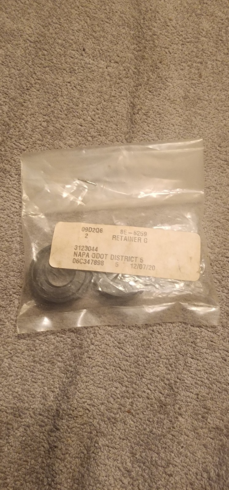 Caterpiller tip pin retainer part no 8E-6259 Lot of 2 nos