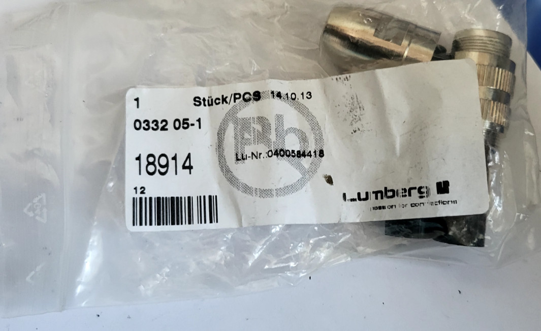 LUMBERG 18914 CONNECTOR (BR4.6b9)