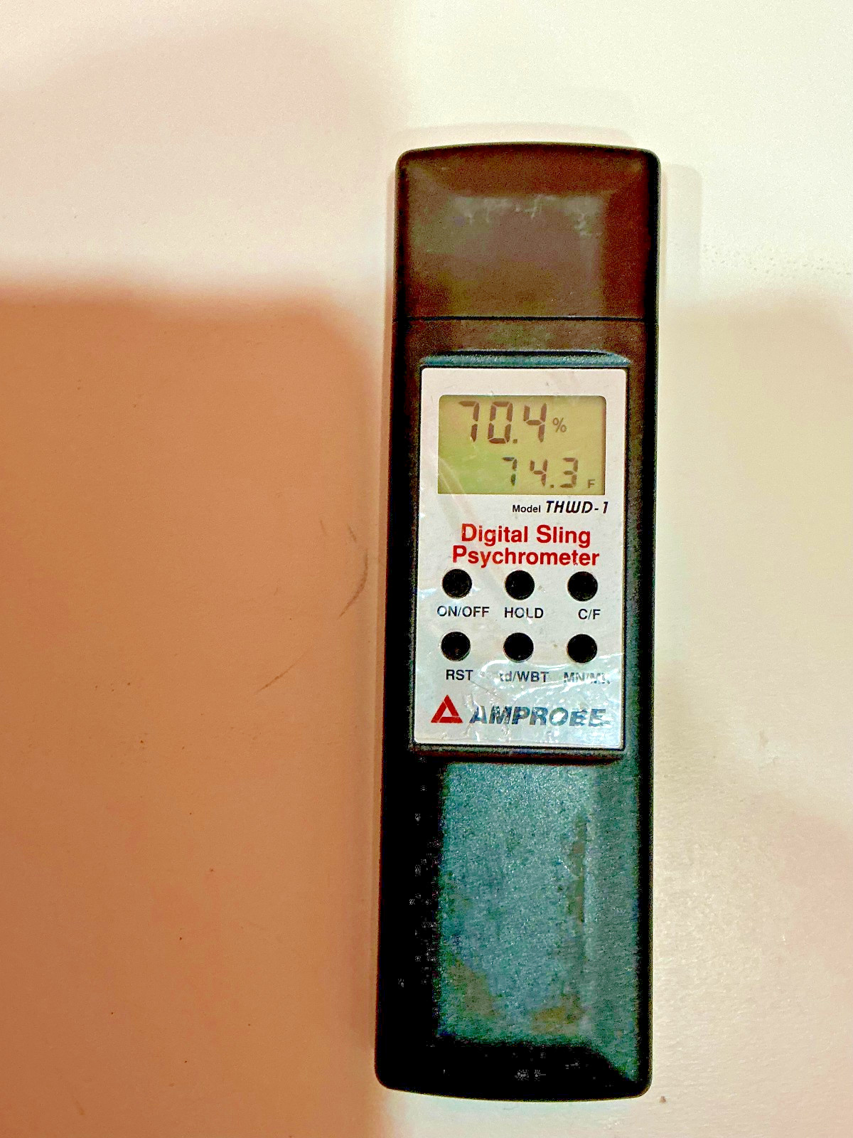 Amprobe TH-2 Digital Thermo-Hygrometer Humidity & Temperature Meter with Box