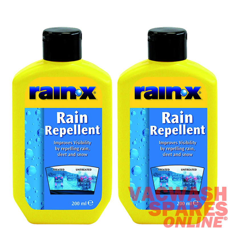 RAIN X WINDSCREEN RAIN REPELLENT - IMPROVE VISIBILITY - LESS FROST WATER BEADING