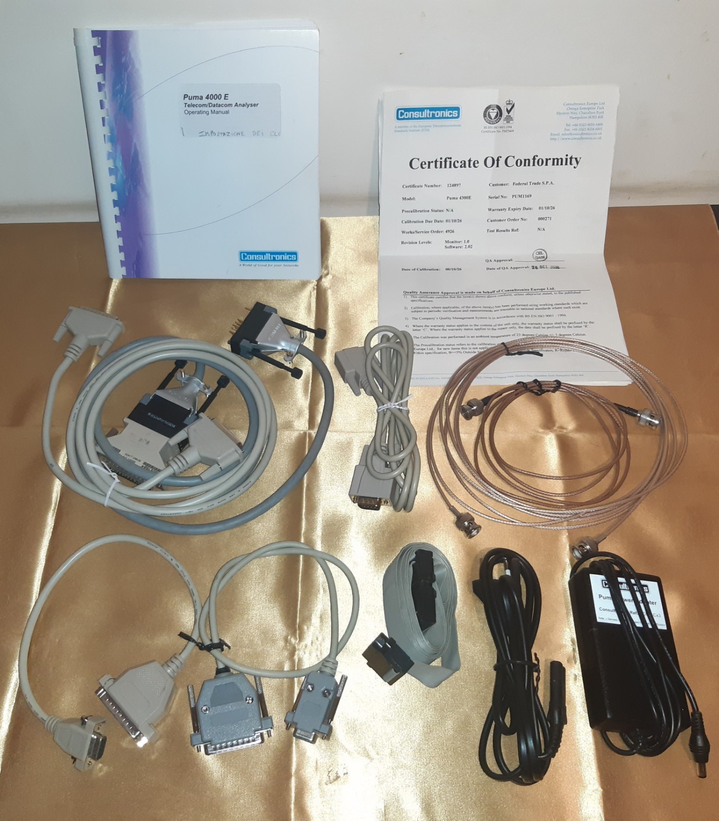 Consultronics Puma 4300E Telecommunications Analyzer | NOS New Sealed Box