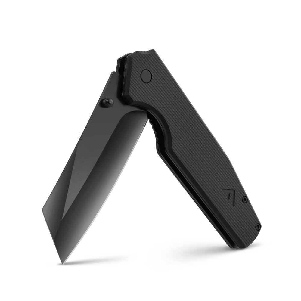 FLISSA Folding Utility Knife G10 Handle 4-3/4 Reverse Tanto Folding Pocket Knife